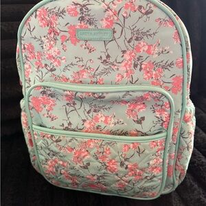 Laura Ashley Backpack Laura Ashley Baby Bag VGUC Pink Floral Backpack